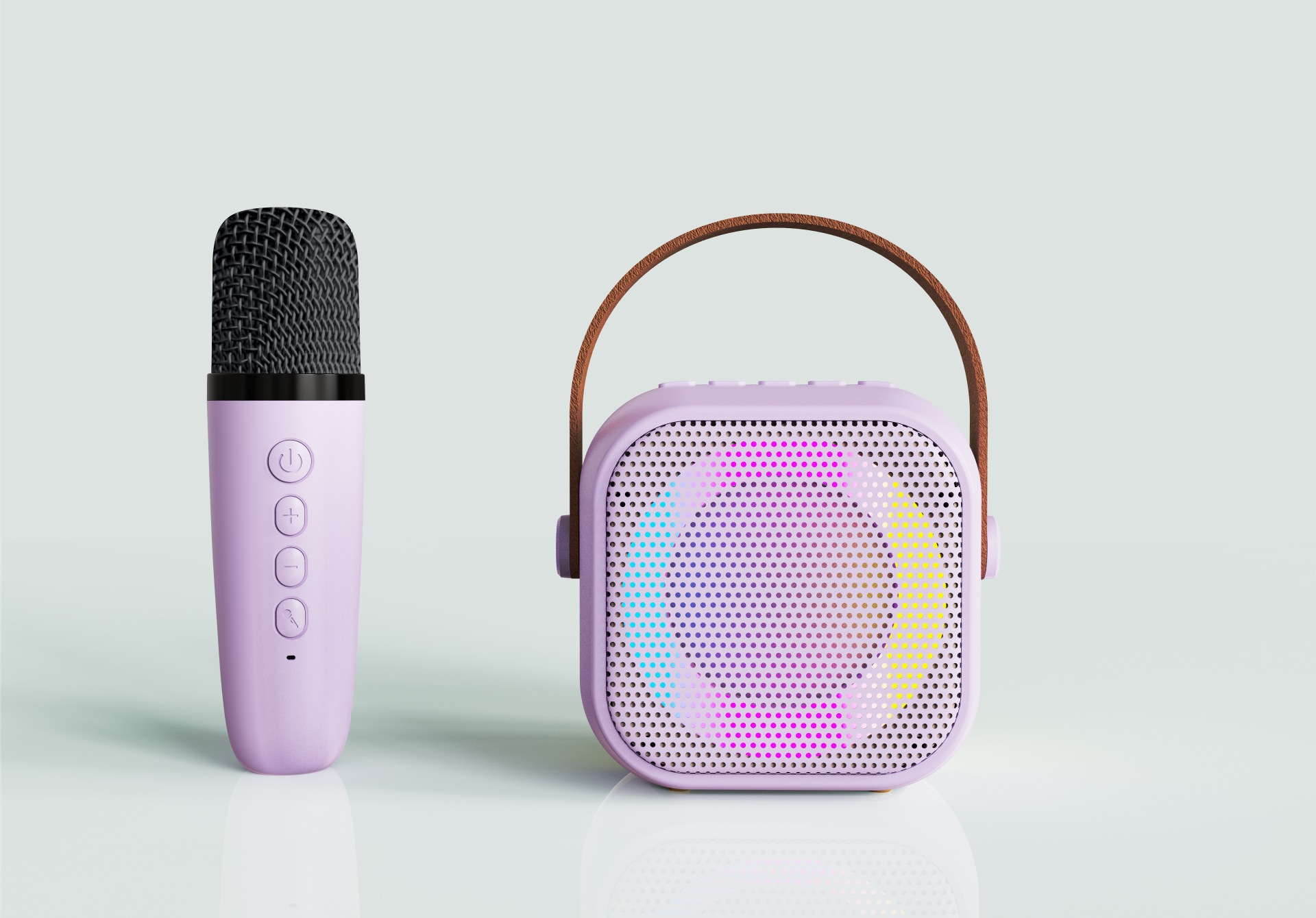 K29 color rosa Bluetooth audio al aire libre portátil mini micrófono inalámbrico karaoke audio micrófono traje transfronterizo al por mayor
