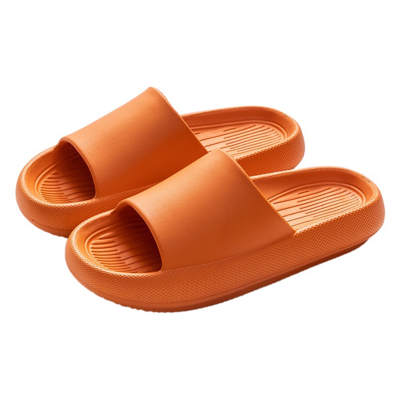 女性が自宅で履くための夏のEVA厚底スリッパ、男性用のサイレントバスルーム滑り止め耐摩耗性カップルサンダル