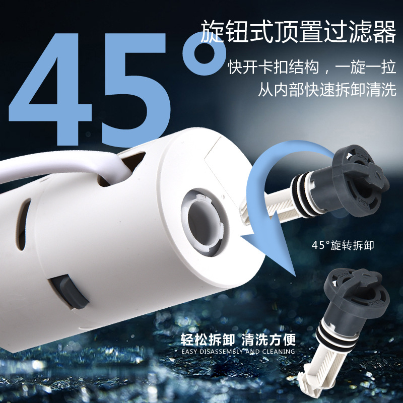 Toilet water tank accessories water inlet valve drain valve pumping water inlet toilet flush tank float ball general accessories collection