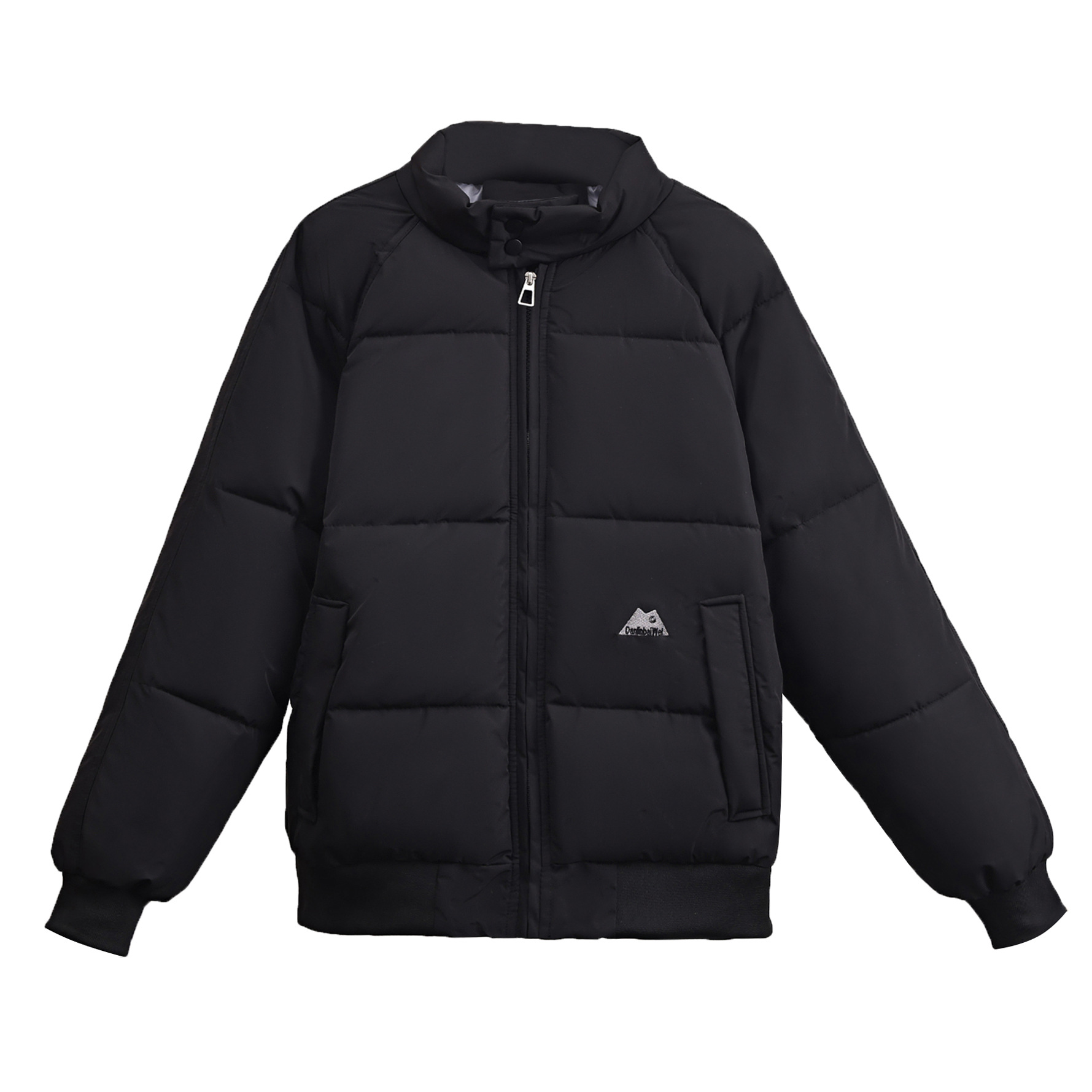 Nuevo estilo de invierno coreano suelto de cuello de pie ropa de pan pareja engrosada de algodón chaqueta de algodón chaqueta de moda para hombres y mujeres