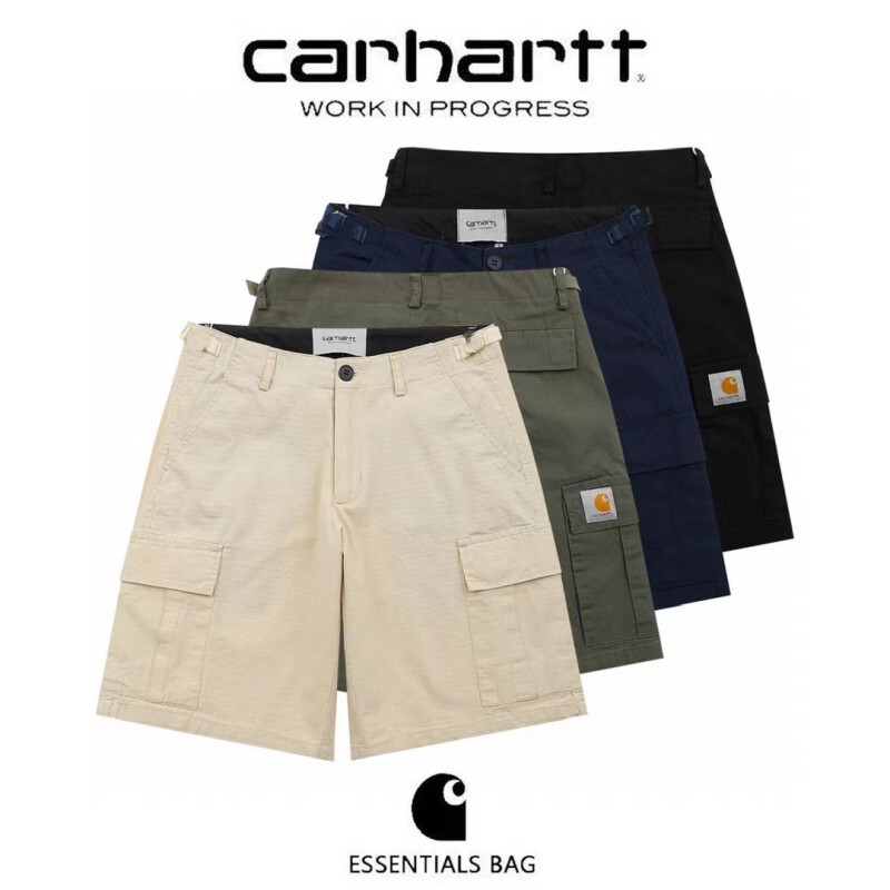 Cross-border foreign trade wholesale fashion brand work shorts men's loose large pants five-point pants multi-pocket couples casual pants summer