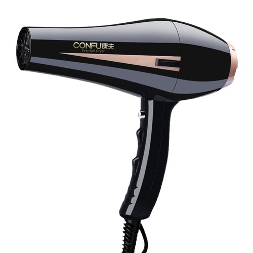 Kangfu hair dryer household high-power men's hair salon high-wind hair care quick-drying hair dryer barber shop