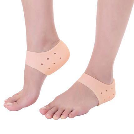 Silicone heel anti-crack protective cover for men and women, moisturizing socks, heel pain protection cover for men and women