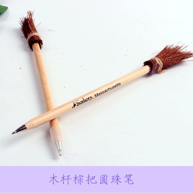 Lápices de varita mágica profesionales hechos a medida, bolígrafos de escoba de bruja, monturas de gafas de Harry Potter, bolígrafos artesanales de varita mágica, artículos para fiestas de Halloween.