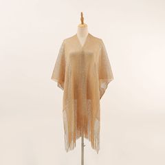 国境を越えて起爆した平板タオルストール金銀糸開叉ファッションビーチ服休暇日焼け止め水着マフラースポット