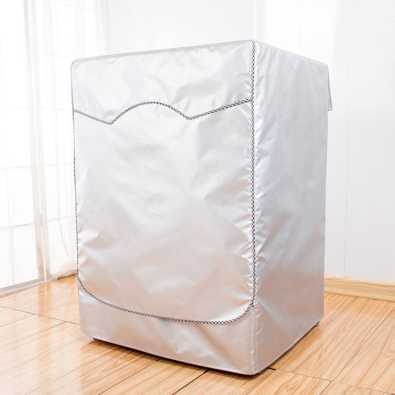 Drum washing machine cover universal waterproof sunscreen automatic protective cover strong and durable Oxford cloth solid color wholesale