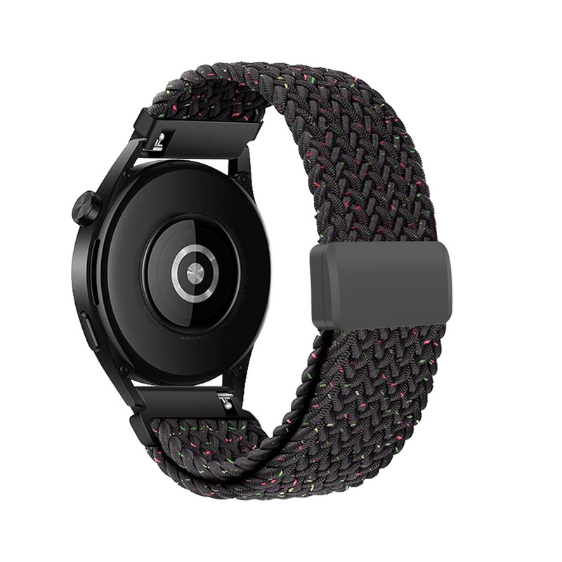 For LG W150 Braided Magnetic Strap W100 W110 Gizmo watch Nylon Elastic Loop Back Strap