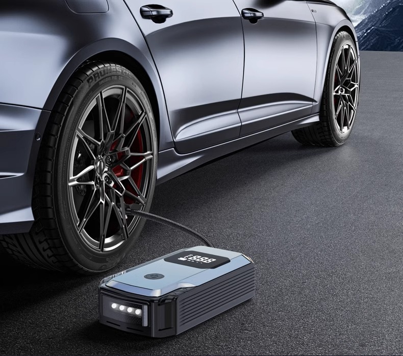 Outdoor Emergency Start Power Supply Vehicle-mounted Inflatable All-in-one Battery Emergency Multifunctional Power-on Battery-off Charging Battery
