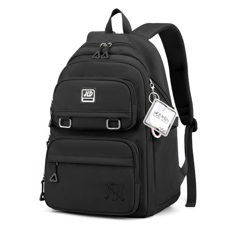 Estudiante de secundaria mochila de viaje de las niñas de gran capacidad de moda casual estudiante de secundaria bolsa de ultra ligero de reducción de carga a prueba de agua