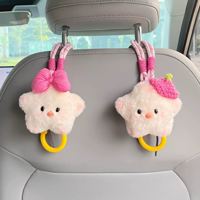 bag for women | Car tissue box/set - bowtie-beret-star-piga-pair-of-hooks