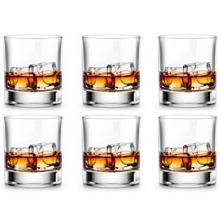 Classic Bar Whiskey Glass Cup Scottish Style Glassware Father's Day Engagement Baptism Spirits Cup