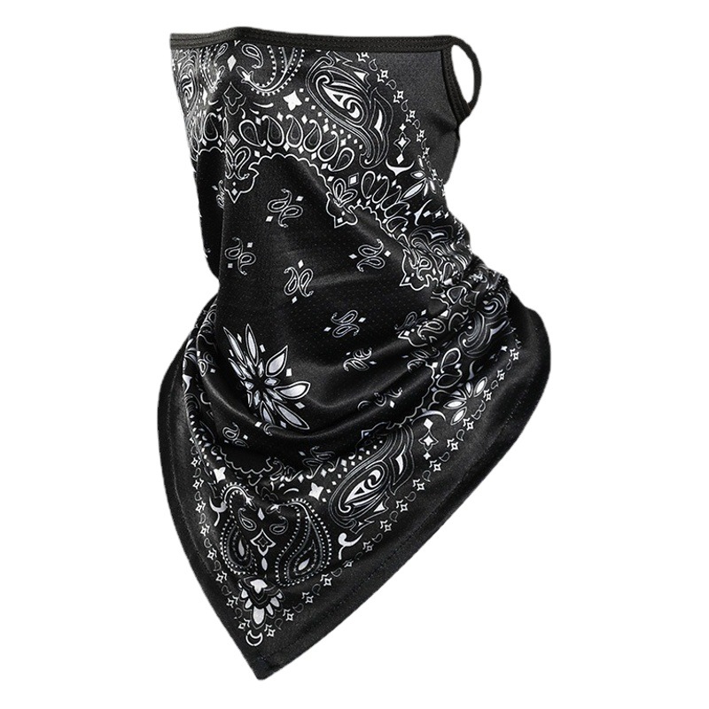 Summer Ice Silk Magic Scarf bicycle riding mask outdoor sun protection Scarf neck cover ear towel cross-border
