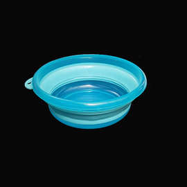 折叠饵料盆 硅胶开饵盆 散炮盆 和饵盆钓鱼渔具批发垂钓配件