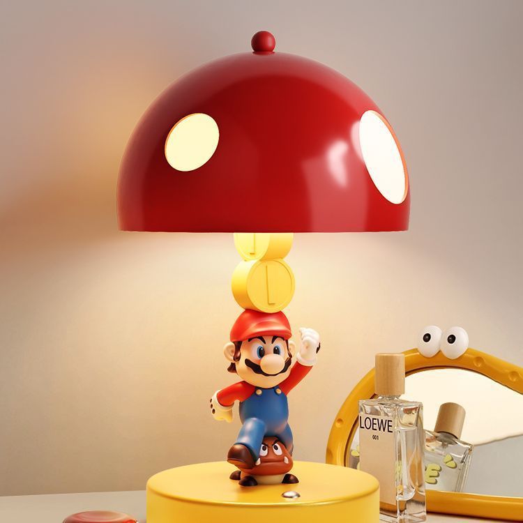 Mario Table Lamp Bedside Lamp Ugly Cover Decorative Ornaments Good Things Home Kidsren's Room Layout Night Light Birthday Gift