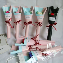 鲜花花艺制品;香皂花;毛绒玩具