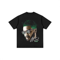 2025年外国貿易アメリカのプロバスケットボールスターのプリントTシャツ