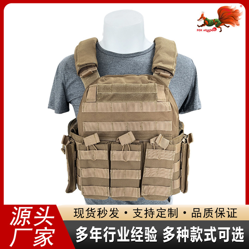 Factory Direct Safety Vest Anti-puncture Bulletproof Vest PE Aramid Kevlar Tactical Training molle