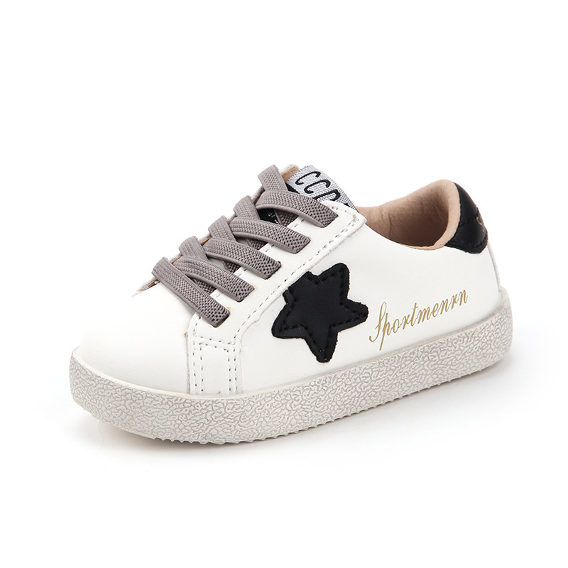 Baby Shoes For Boys Spring And Autumn One-year-old Soft Soled Children's Board Shoes Non-slip Female Treasure Toddler Shoes Fashion Small White Shoes_voghion.com