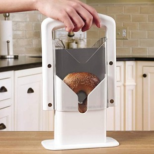 Household bread cutter rack toast slice assistant Bagel Slicer baking mold