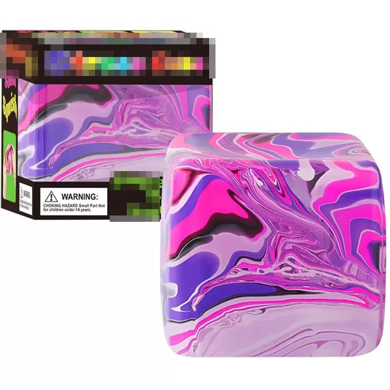 Medusas pellizcadas pellizcadas juguetes de descompresión gelatina goma suave flash para aliviar la ansiedad y ventilar artefactos mágicos pulpo rebote lento gadget