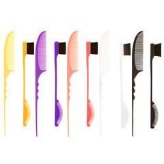 Direct selling platform with pointed tail comb, pointed pick comb, wave hair comb, makeup artist set, crescent comb, wholesale