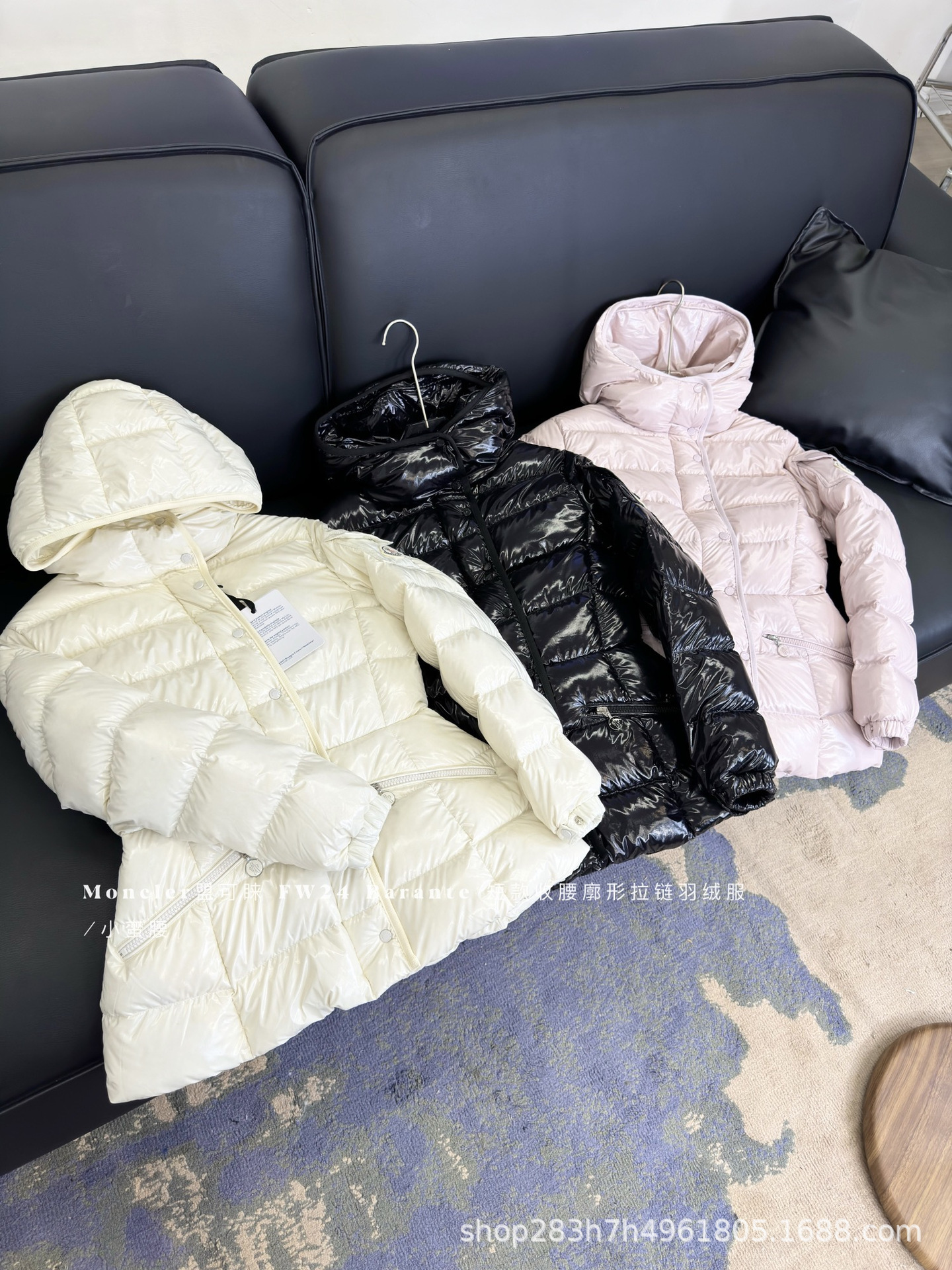 Putian High Version Small Waist down Jacket Fw24 Barante Women's Waist Slimming Look Bread Jacket Jacket