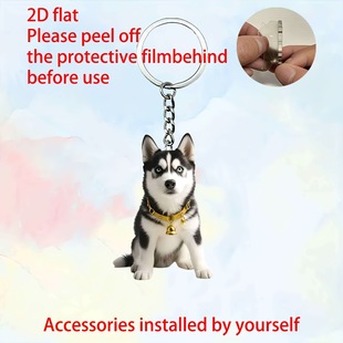 Cross-Border New Car Cartoon Cute Decoration Acrylic Pendant Atmosphere Scene Layout Pendant Crafts Gift