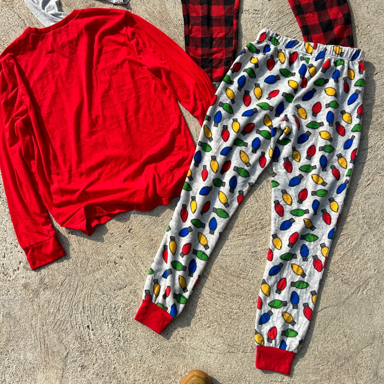 Comercio exterior Europa y los Estados Unidos 24 nuevos hombres y mujeres ropa doméstica de Navidad para padres e hijos 2 juegos de niños