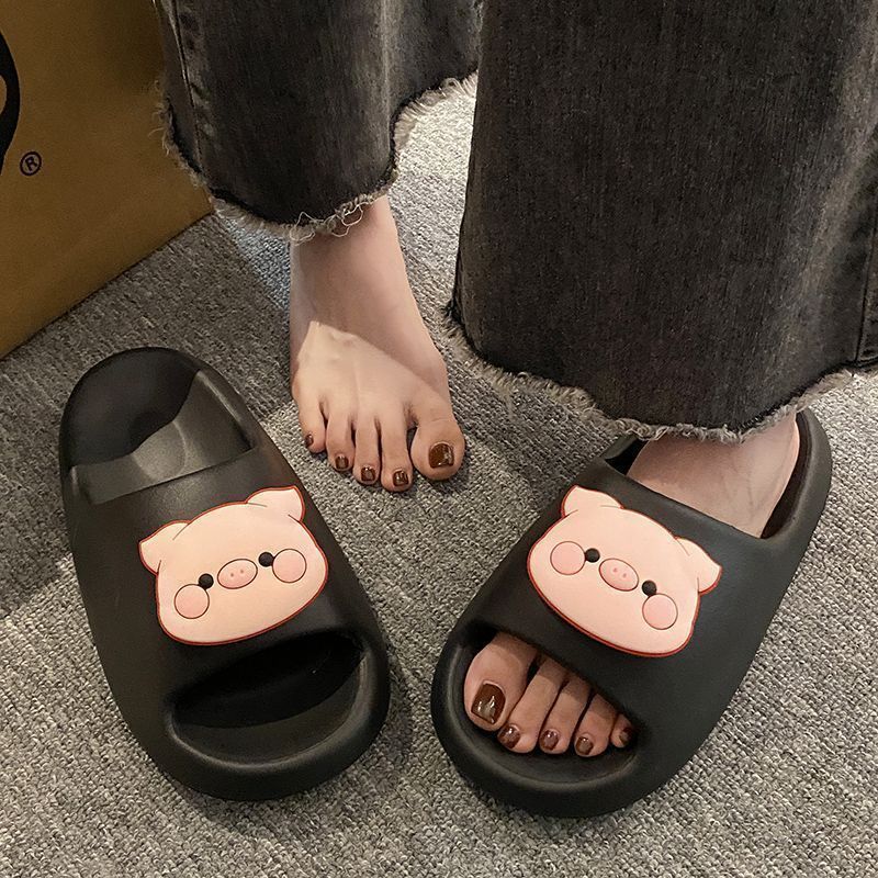 EVA 큰 머리 돼지 블랙