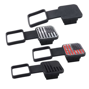 Cross-border car modification parts trailer hook dust plug off-road vehicle plug cover traction square mouth protection cover 2 inches