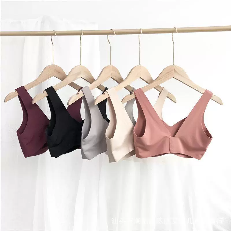 Vest, breast pads, underwear, glossy straps, plus size