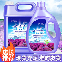 薰衣草洗衣液批发厂家香氛洗衣液10斤家用量批地推一件代发洗衣液