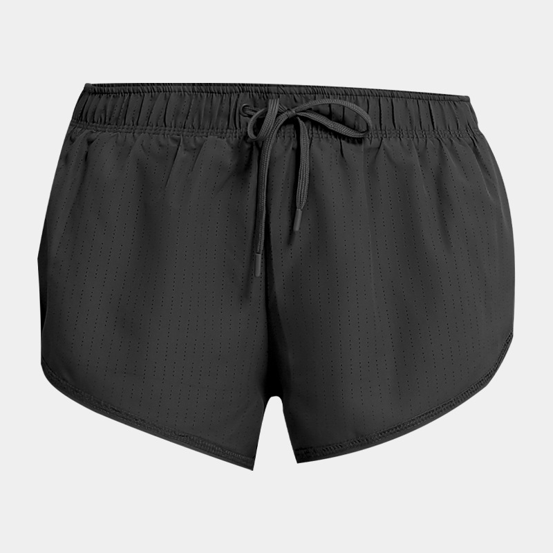 Nuevos pantalones cortos deportivos florales europeos y americanos anti-exposición de las mujeres falsos de dos piezas sueltos de secado rápido transpirable correr fitness yoga Pantalones