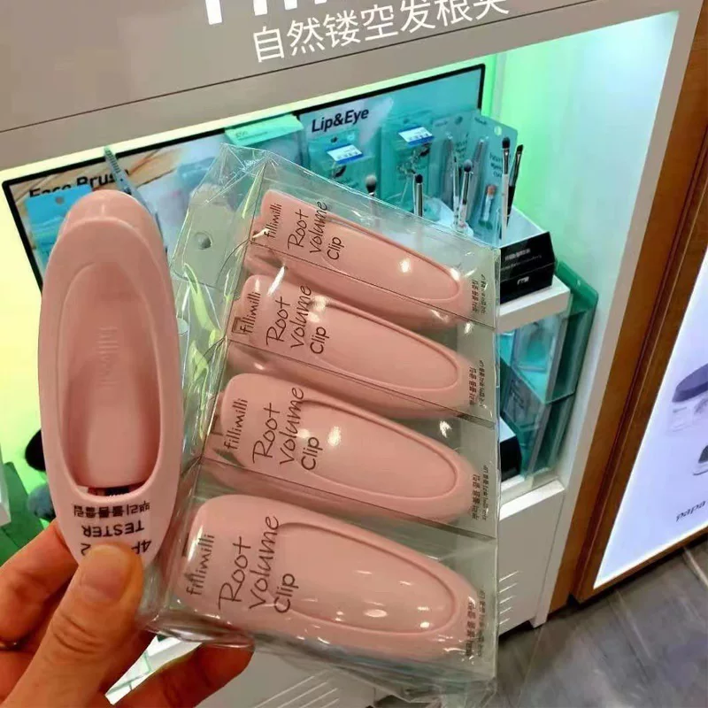 П pads для корней волос Korea Fillimilli, пушистые артефакты для корней, лобная зона, клип для лобных челок слабо