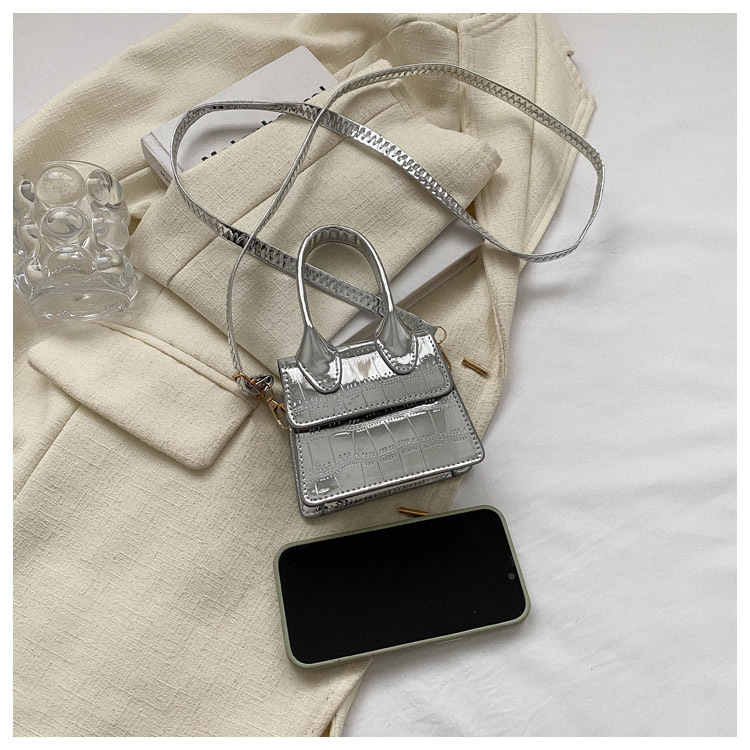 187g Weight Sewing Thread Fashion Element Magnetic Buckle Closure Type Single Shoulder Strap Strap Type Shoulder Bag Bags Type Casual Occasion Pu Leather Material Solid Color Pattern All Seasons Season Women's Gender Streetwear Style Square Shape Small Size Women's Small Pu Leather Solid Color Streetwear Sewing Thread Square Magnetic Buckle Shoulder Bag 4