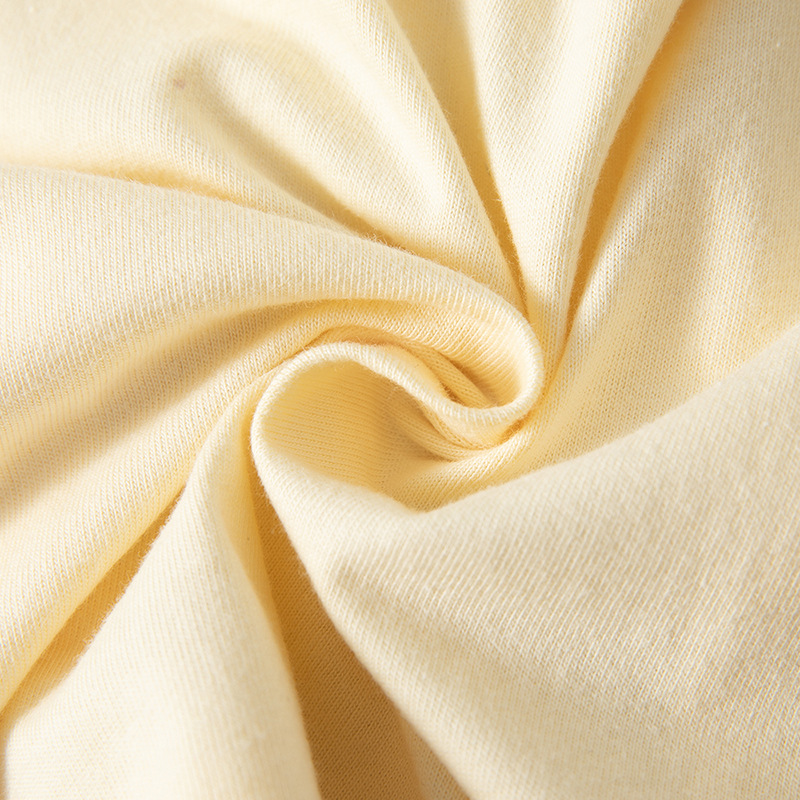 Camiseta de manga larga de algodón para niños, blusa de cuello redondo de primavera para niños, jersey de dibujos animados para bebés, mangas insertadas INS viento rojo de Internet