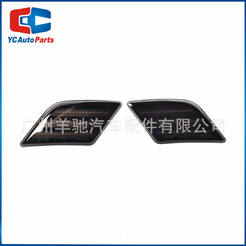 Adecuado para Mercedes-Benz W204 C250 C350 C63 AMG guardabarros luz LED luz lateral siempre brillante image 4