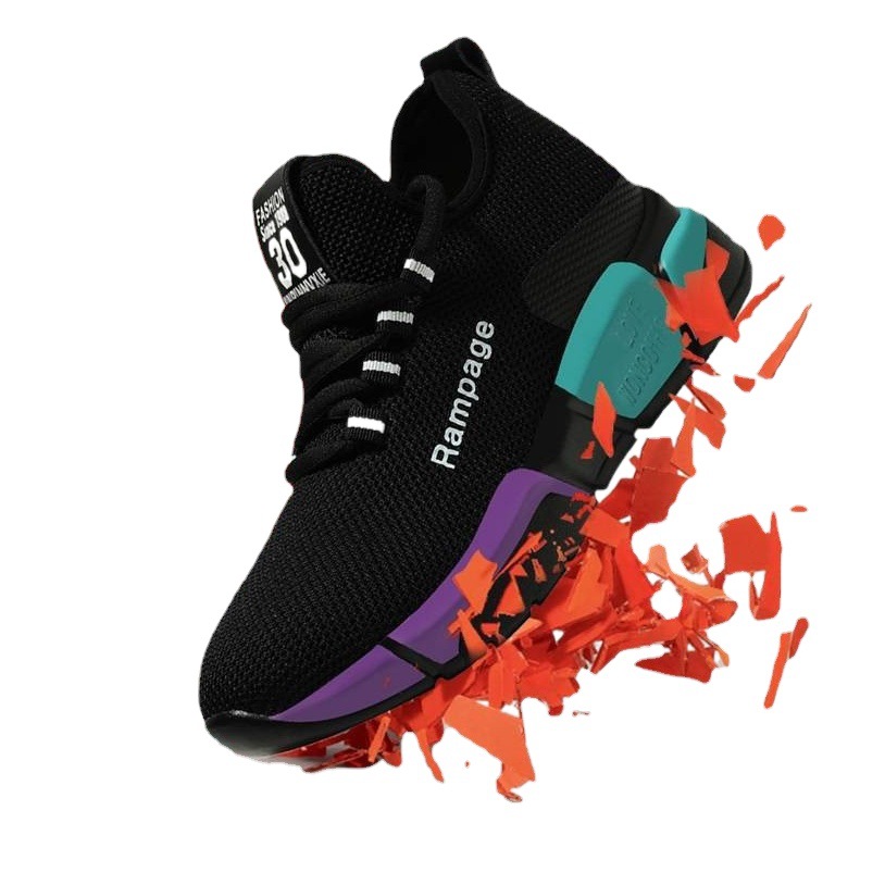 Women's Shoes New Old Beijing Cloth Shoes Comfortable Women's Shoes Spring and Autumn Versatile Lace-Up Comfortable Lightweight Sports Shoes
