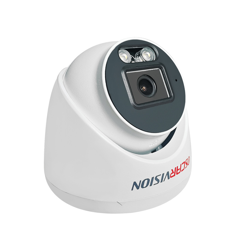 Cámara de vigilancia coaxial AHD, visión nocturna a todo color, grabación, cámara de alta definición para interiores, monitor de techo tipo domo