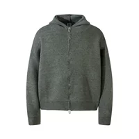 Куртка-хауди в стиле ZIP-up, вязанный японский стиль, унисекс повседневный, M–XL