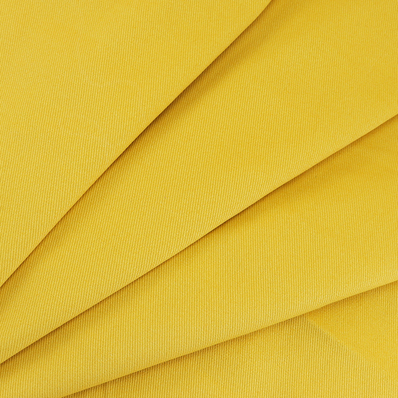 En stock al por mayor 7*7 tejido sarga hilo Tarjeta de tela de algodón Otoño e Invierno vestido casual abrigo pantalones tela