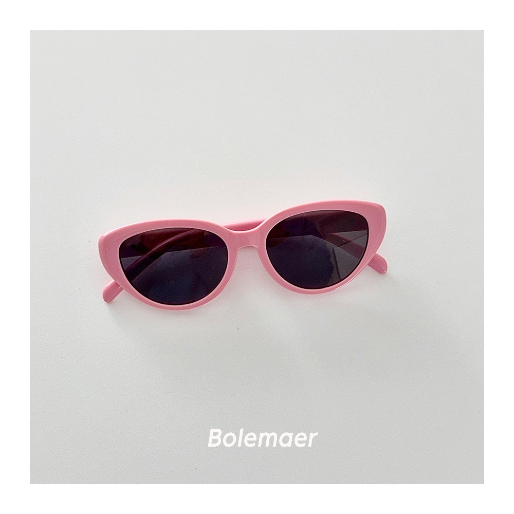 Gfas de sol para niños de color caramelo coreano inins niños niñas gafas de sol anti-UV verano gafas de sol para bebés