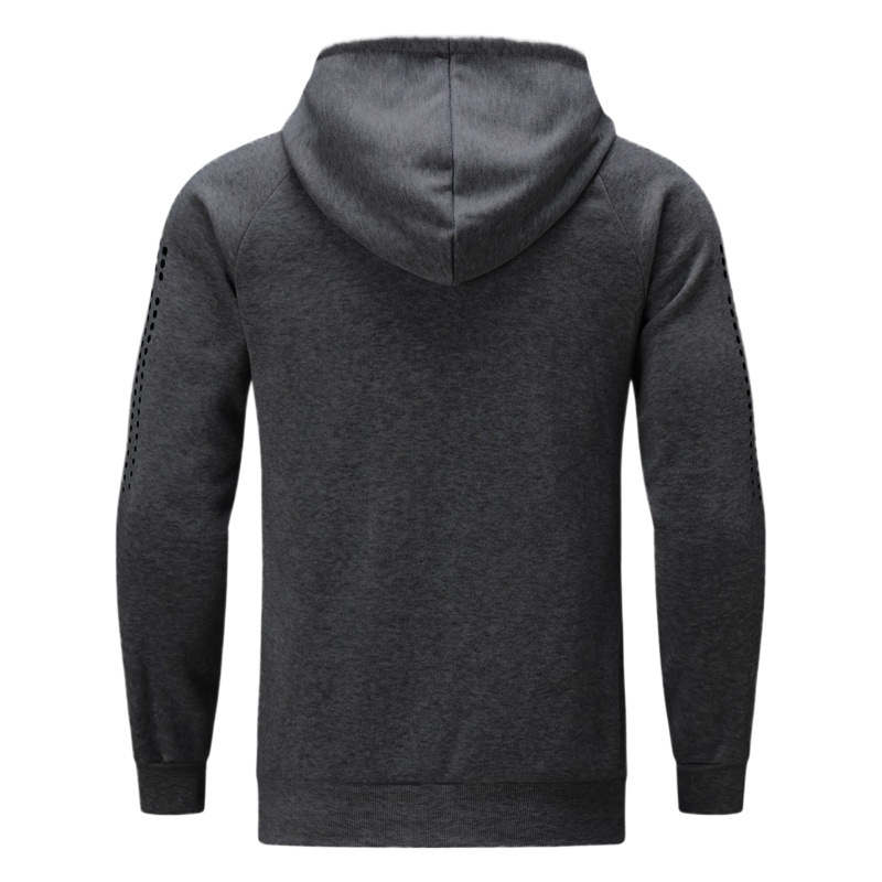 2021 New Men's Cross-border Foreign Trade Amazon Sports Fitness Men's Autumn and Winter Printed One-piece Sweatshirt