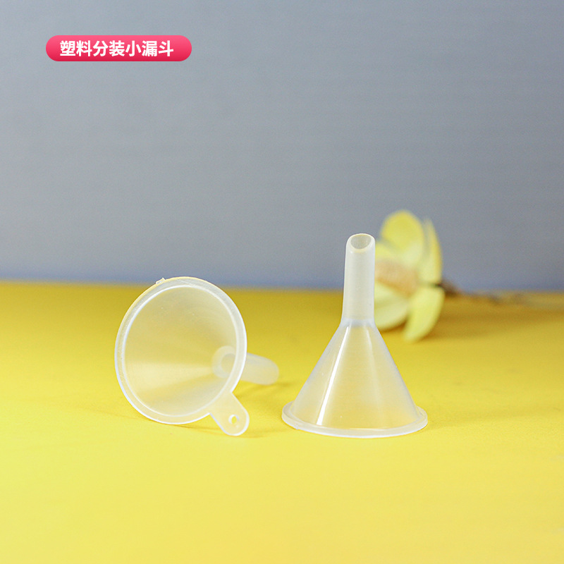 Pajita de plástico transparente, accesorios para mezclar aceites esenciales, mini herramienta dispensadora simple, embudo cuentagotas