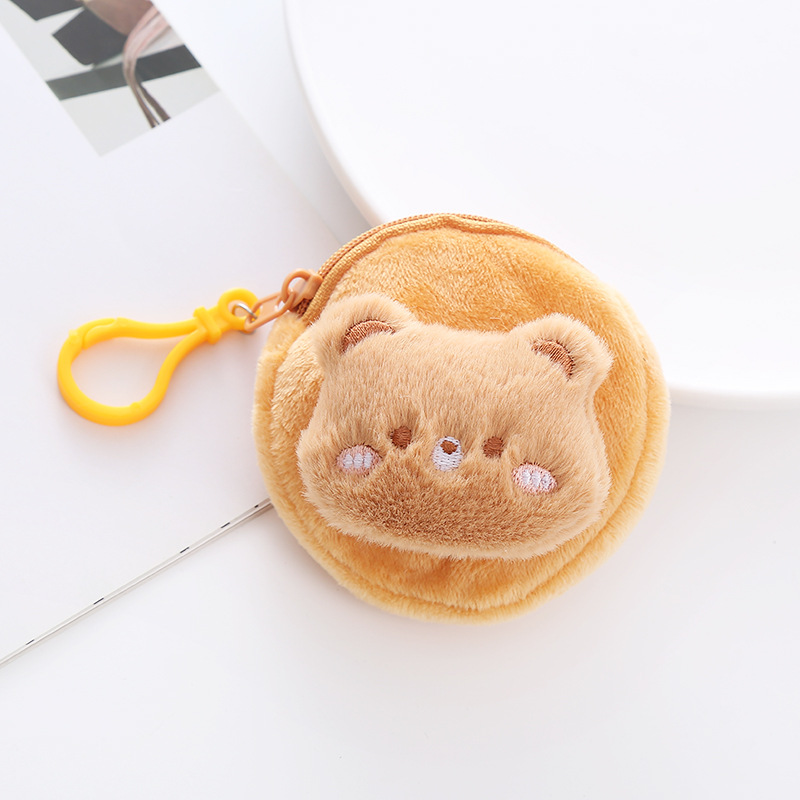 Brown bear coin purse