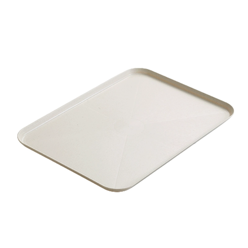 Scandinavian rectangular big plastic tea cup for home use with glass, fruit dinner plate for commercial use