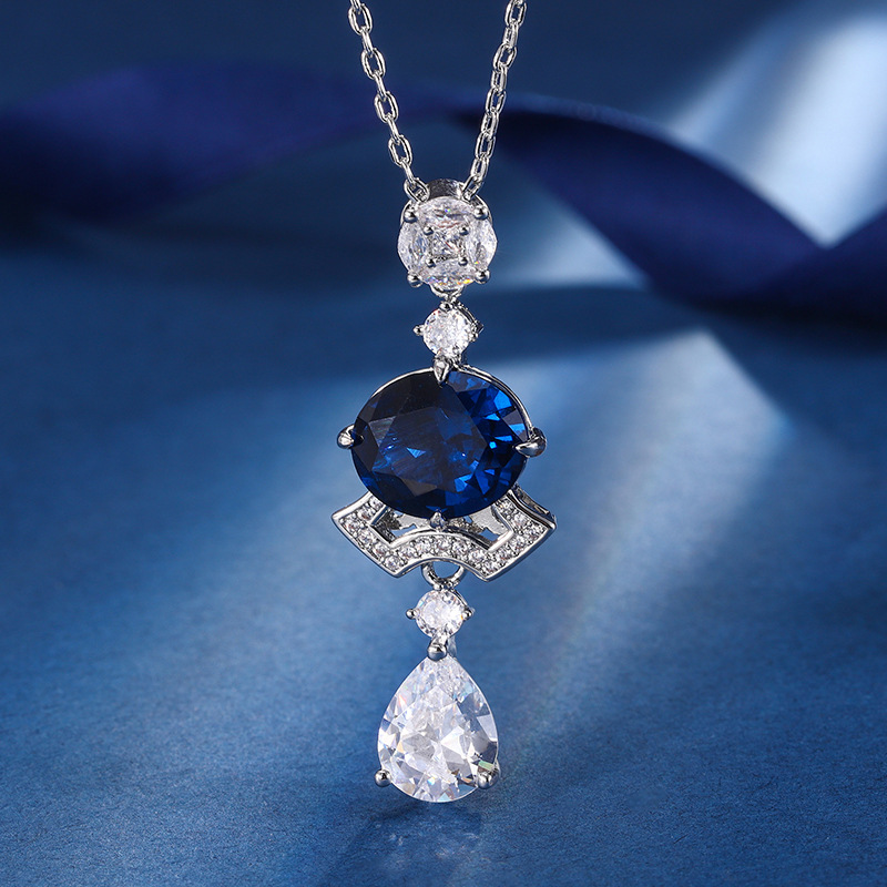 Zhuang Sheng joyas de cobre inferior chapado en oro de la joyería traje de simulación de tesoro de color avanzada falda retro traje femenino 10*12