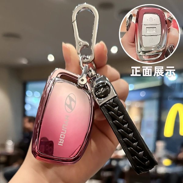 Style B [Gradient Transparent Powder] with hand rope buckle