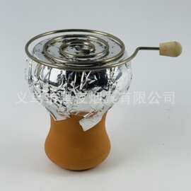 水烟隔炭碳网 阿拉伯水烟配件 棒棒糖款水烟铁丝圈 工厂直销