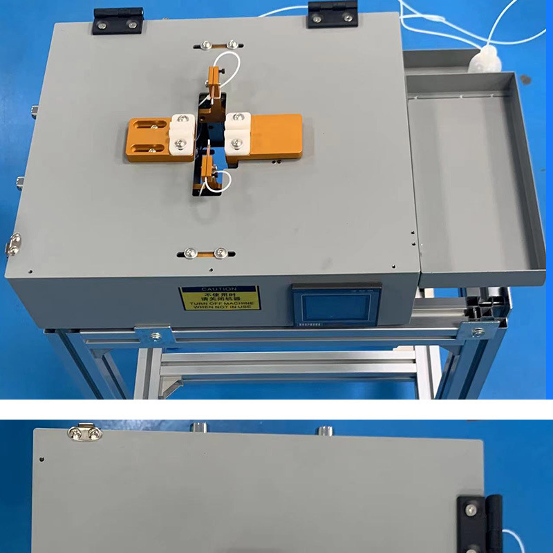 Manufacturer Supplies USB Connector Dispensing Machine, Dual-Station Connector Plug Dispensing and Shell Pushing Machine, Charging Cable Double-Sided Glue Dispensing Machine